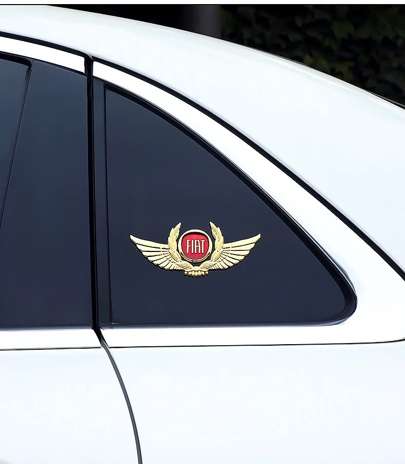 Αυτοκόλλητα 3D αμαξώματος αυτοκινήτου σε χρυσό χρώμα, αντιχαρακτικά, διακοσμητικά αυτοκόλλητα, αυτοκόλλητα για φτερά και πλαϊνά αυτοκινήτου, αυτοκόλλητα με λογότυπο