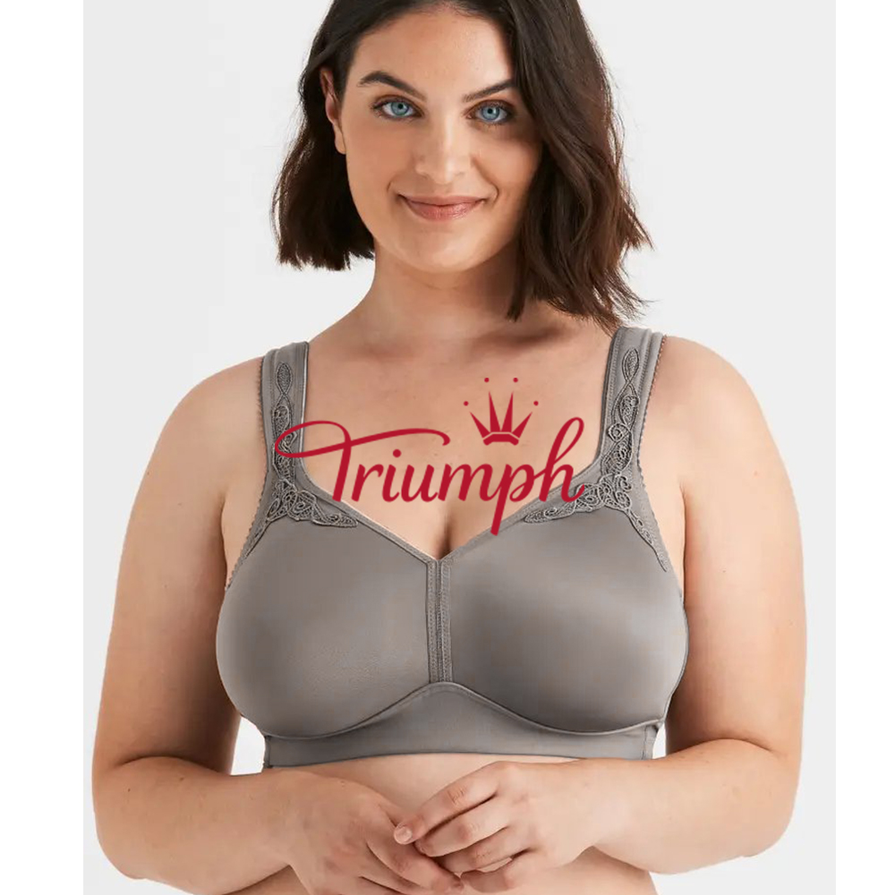Triumph - 3 τεμαχίων (75A-120H) 💝Κεντημένο σουτιέν χωρίς σύρμα✨