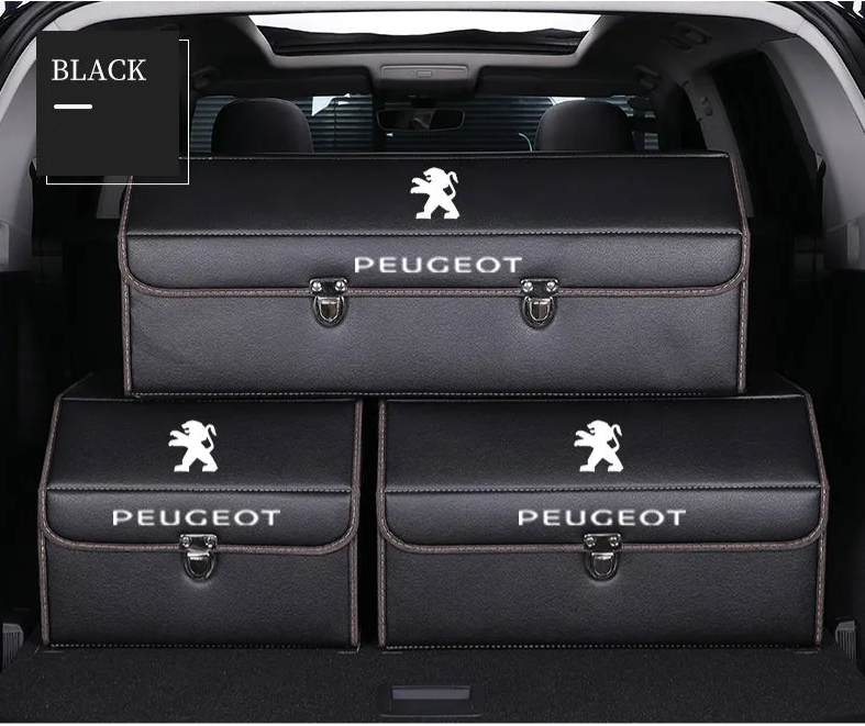 Δερμάτινη θήκη αποθήκευσης για το πορτμπαγκάζ του αυτοκινήτου