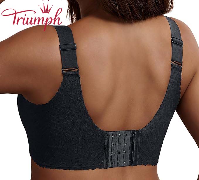 Triumph - 3 κομμάτια (75A-120F) 💝Σουτιέν push-up με κέντημα δαντέλας