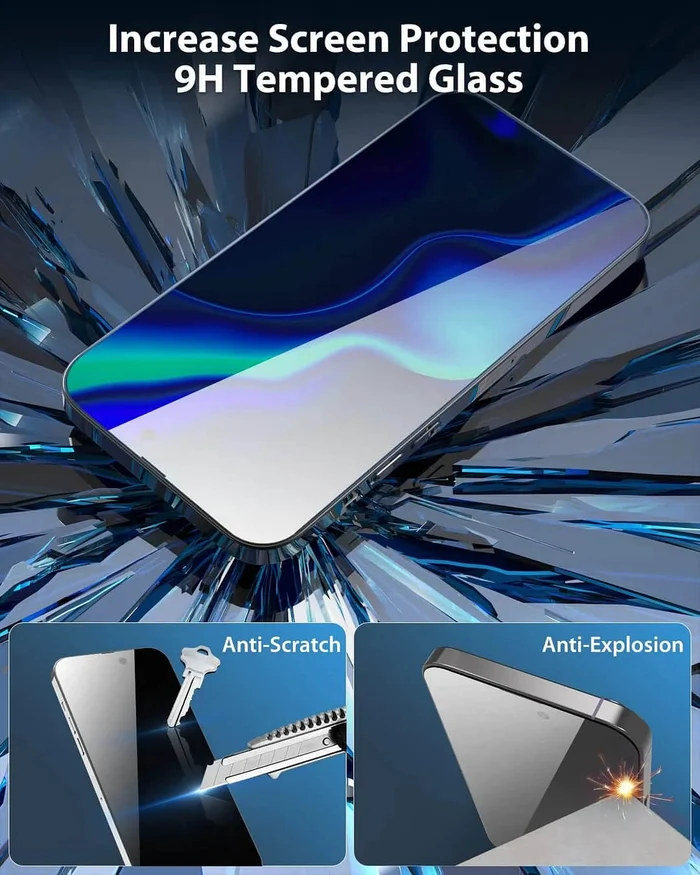 Kit de alinhamento automático protetor de tela compatível com iPhone