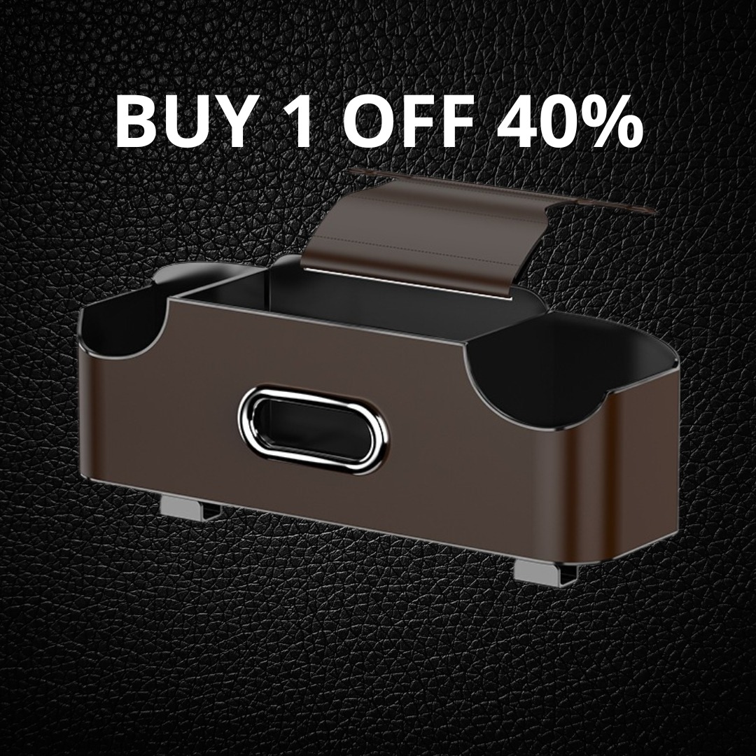 Πολυλειτουργικό κουτί αποθήκευσης πλάτης καθίσματος αυτοκινήτου