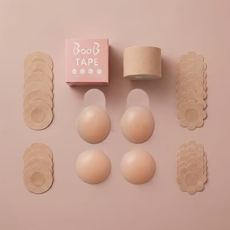 Σετ αόρατης ταινίας και στήριξης ανόρθωσης στήθους για γυναίκες