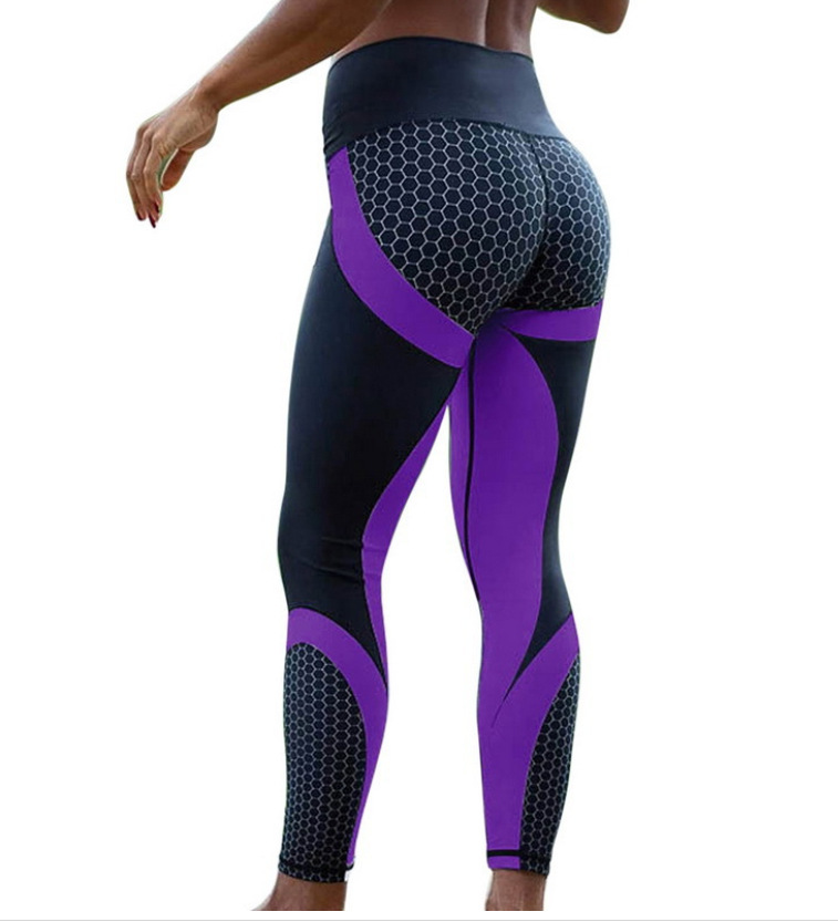 🔥VELKÝ VÝPRODEJ - 49% SLEVA🌹Lululemon® Color Block zvedající zadek sportovní legíny s vysokým pasem