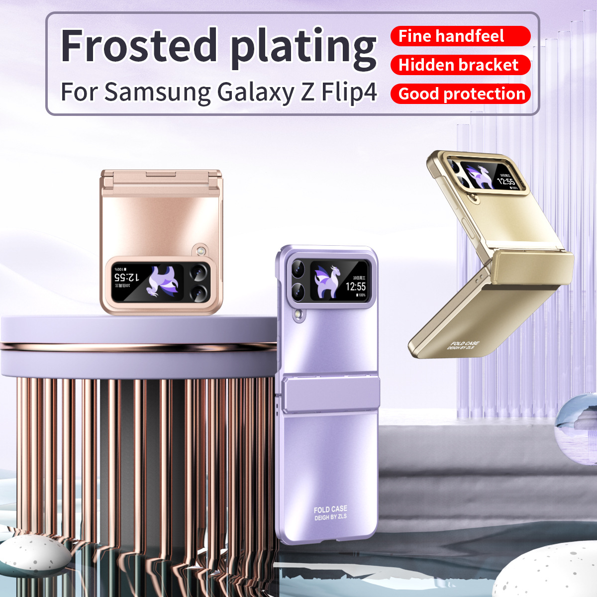 Luxusní stylový kryt pro Samsung Z Flip 3/4/5