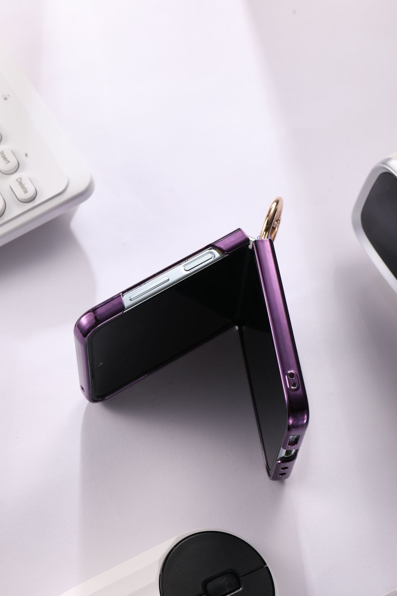 SHOCKPROOF MAGNETIC CASE WITH RING FOR SAMSUNG GALAXY Z FLIP 3/4/5