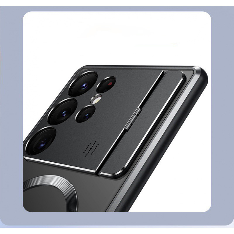Vhodné pro magnetické skládací aromaterapeutické pouzdro na telefon Samsung S21/S22/S23/S24
