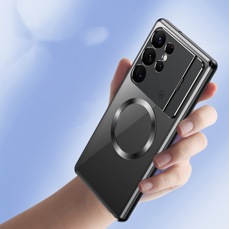 Vhodné pro magnetické skládací aromaterapeutické pouzdro na telefon Samsung S21/S22/S23/S24