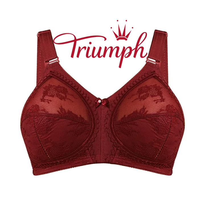 Triumph - (3 ks) Rovná push-up podprsenka s plným košíčkem