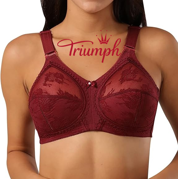 Triumph - (3 ks) Rovná push-up podprsenka s plným košíčkem