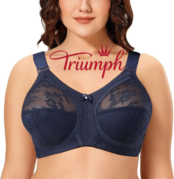 Triumph - (3 ks) Rovná push-up podprsenka s plným košíčkem