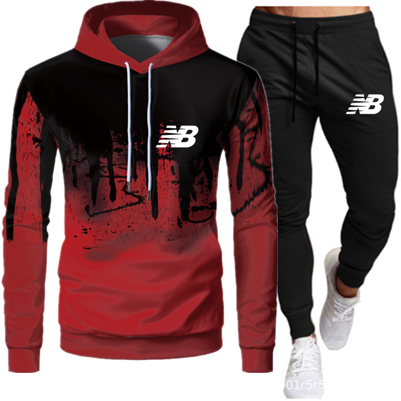 Pánské mikiny s potiskem podzim/zima 2023 – sportovní oblečení