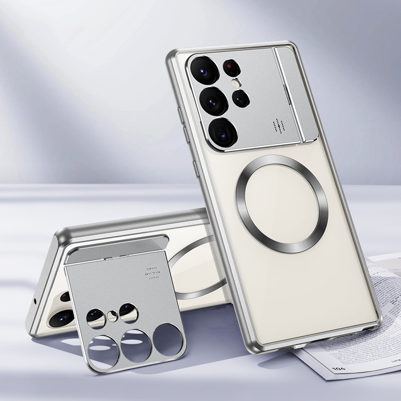 Vhodné pro magnetické skládací aromaterapeutické pouzdro na telefon Samsung S21/S22/S23/S24