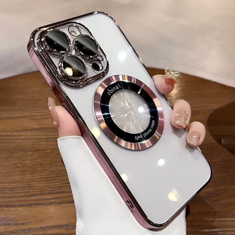 Pozinkované magnetické čtvercové pouzdro na iPhone Airbag proti pádu