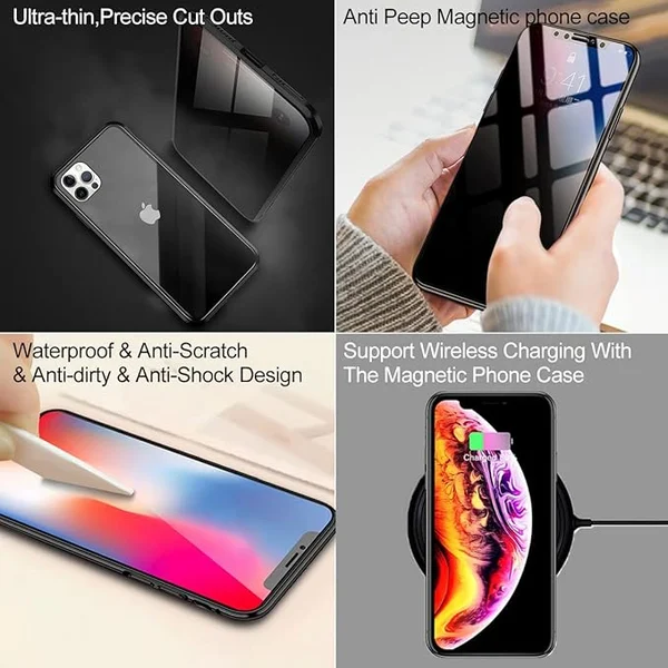 Magnetické kovové pouzdro na ochranu soukromí pro iPhone