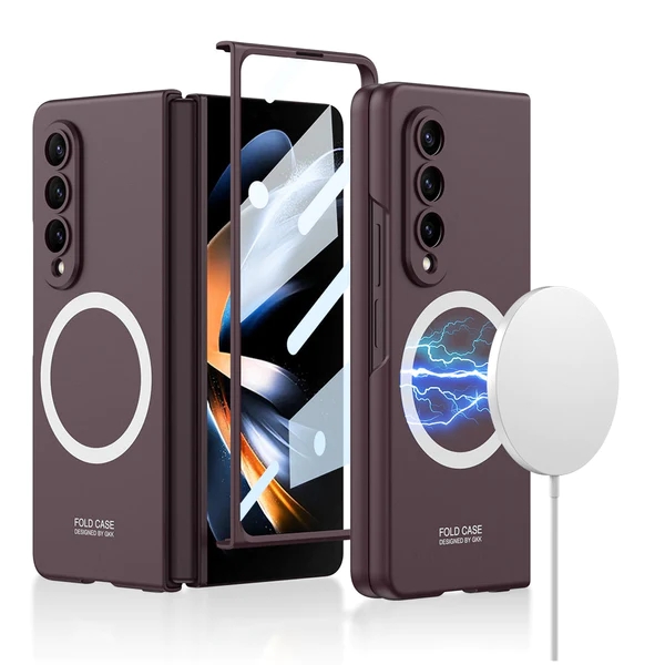 Husă MagSafe all-inclusive cu protecție pentru ecran din spate pentru seria Samsung Galaxy Z Fold
