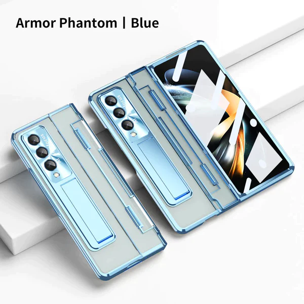Carcasă transparentă pliabilă 360° Armor Hinge 2.0 - Seria Galaxy Fold