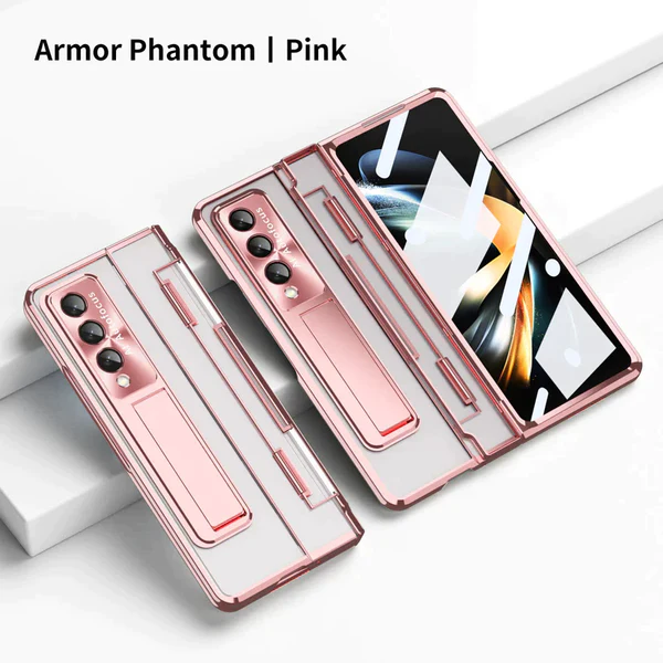 Carcasă transparentă pliabilă 360° Armor Hinge 2.0 - Seria Galaxy Fold