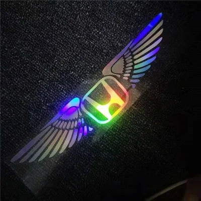 Autocolant 3D pentru mașină cu laser cu aripi de înger ✧5BUC✧