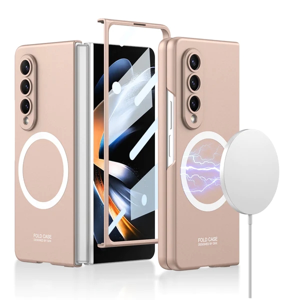 Husă MagSafe all-inclusive cu protecție pentru ecran din spate pentru seria Samsung Galaxy Z Fold
