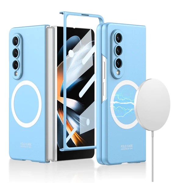 Husă MagSafe all-inclusive cu protecție pentru ecran din spate pentru seria Samsung Galaxy Z Fold