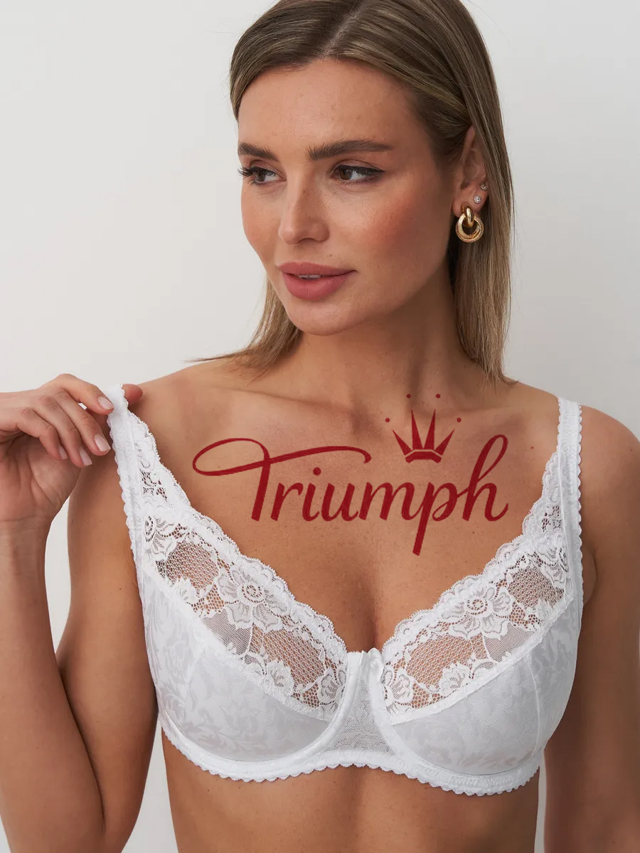 Triumph--Комплект от 4 (75B-125I) 💝 Дантелен сутиен