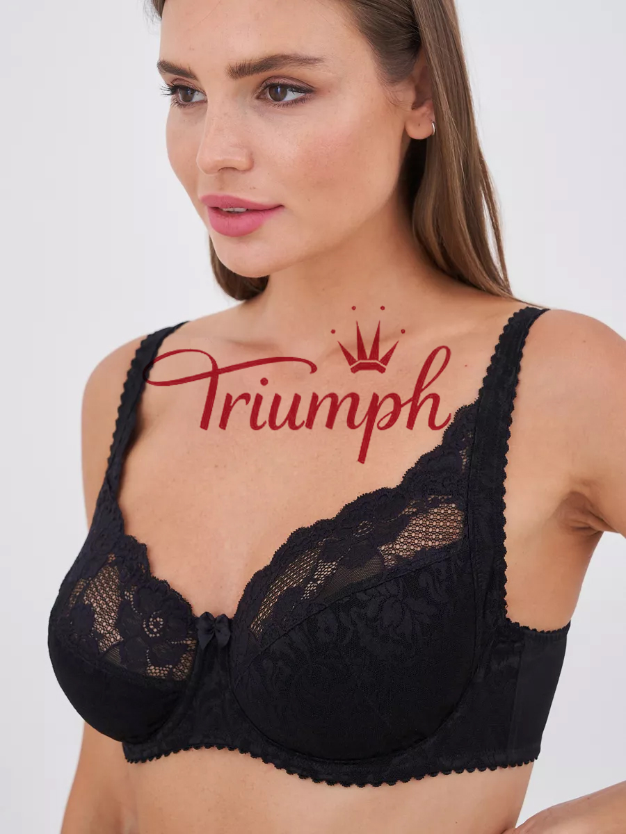 Triumph--Комплект от 4 (75B-125I) 💝 Дантелен сутиен