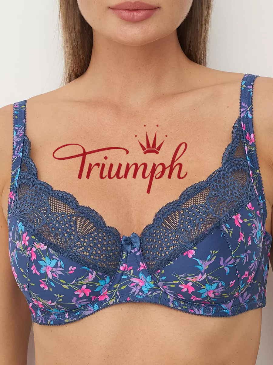 Triumph--Комплект от 4 (75B-125I) 💝 Дантелен сутиен
