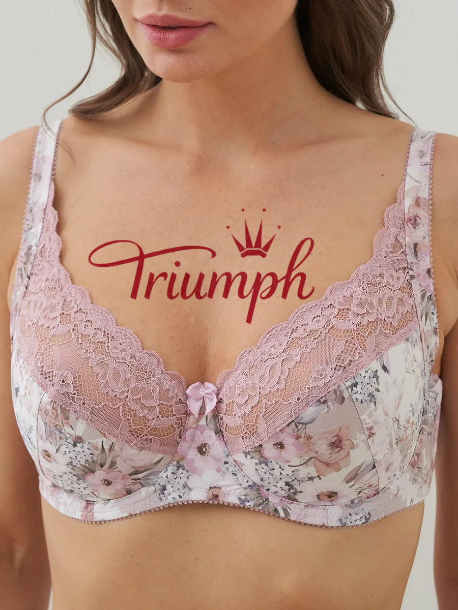 Triumph--Комплект от 4 (75B-125I) 💝 Дантелен сутиен
