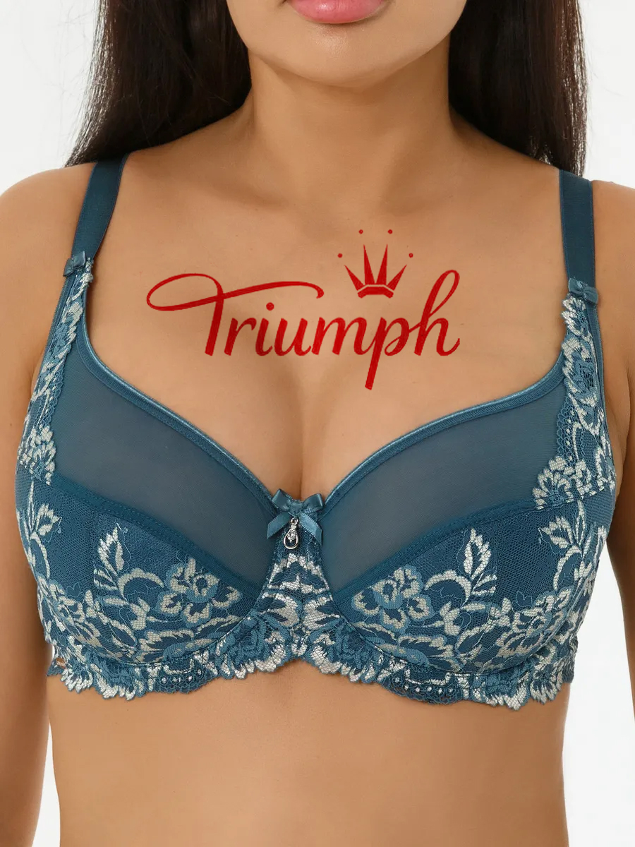 Triumph--Комплект от 4 (75B-125I) 💝 Дантелен сутиен