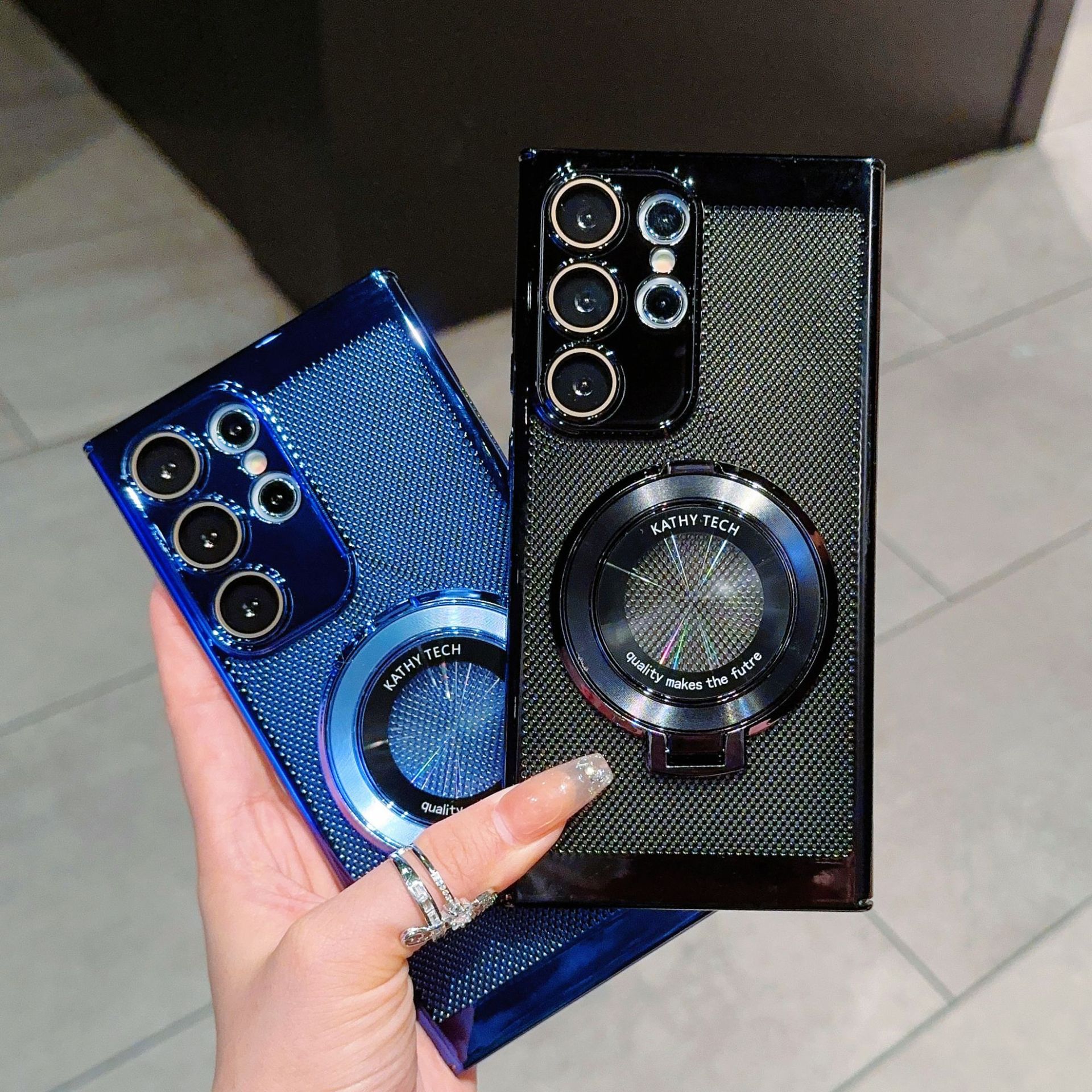 Галванизиран калъф MagSafe Honeycomb - Samsung