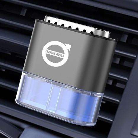 Αρωματοθεραπεία αεραγωγού αυτοκινήτου με λογότυπο από κράμα αλουμινίου