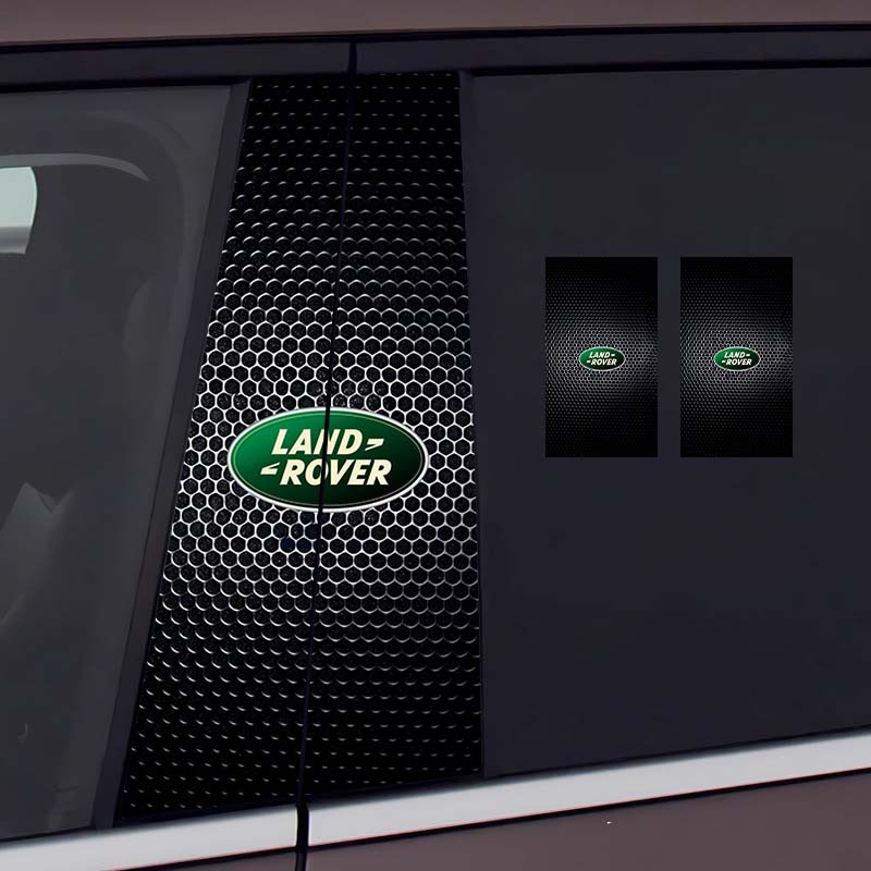 Стикер на централната колона на автомобила Персонализирана творческа декорация Защитно фолио против надраскване и износване, подходящо за модификация на колона BC [чифт]