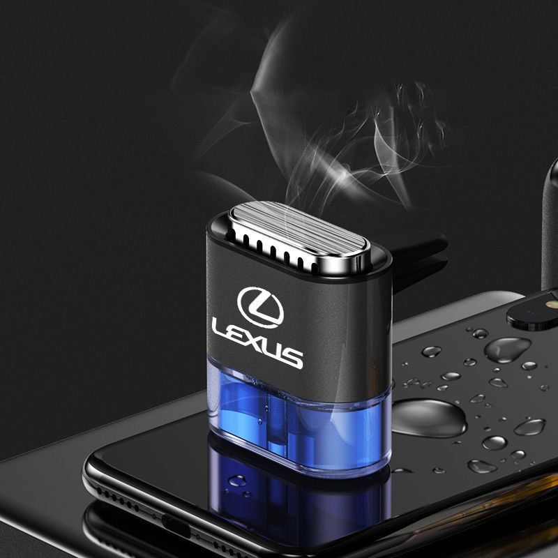 Αρωματοθεραπεία αεραγωγού αυτοκινήτου με λογότυπο από κράμα αλουμινίου