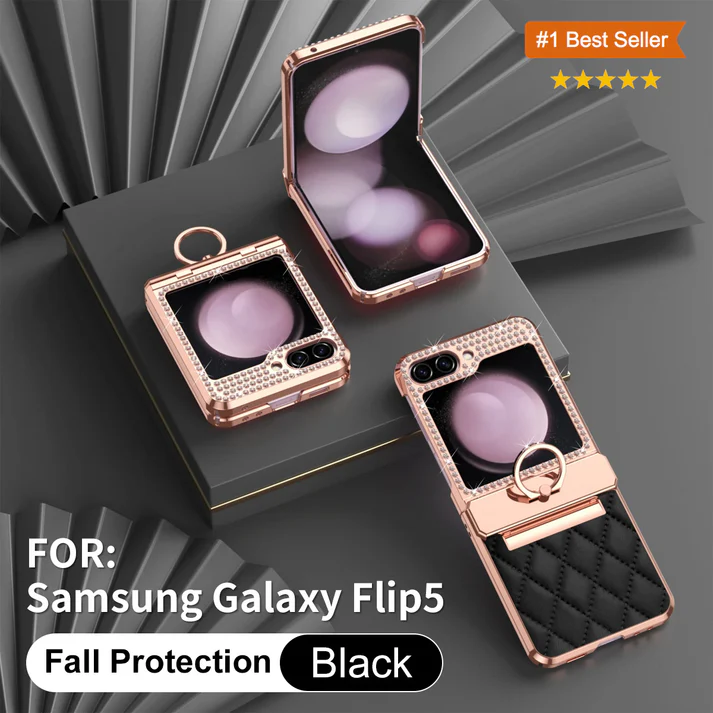 Луксозен кожен графичен калъф за сгъване