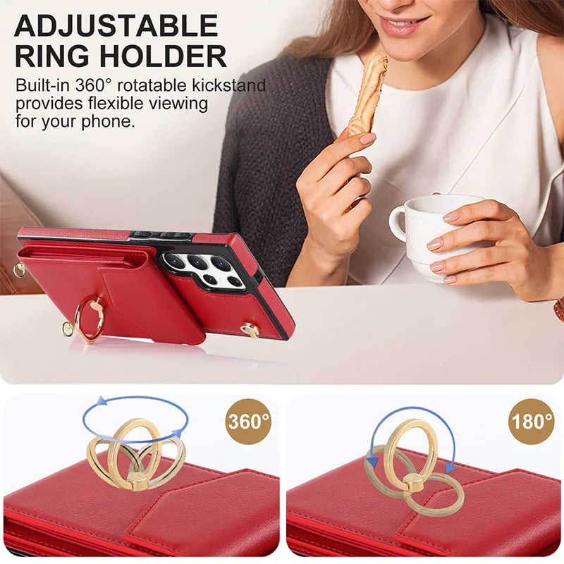 Калъф за телефон Samsung S/Note Series Crossbody Card Holder