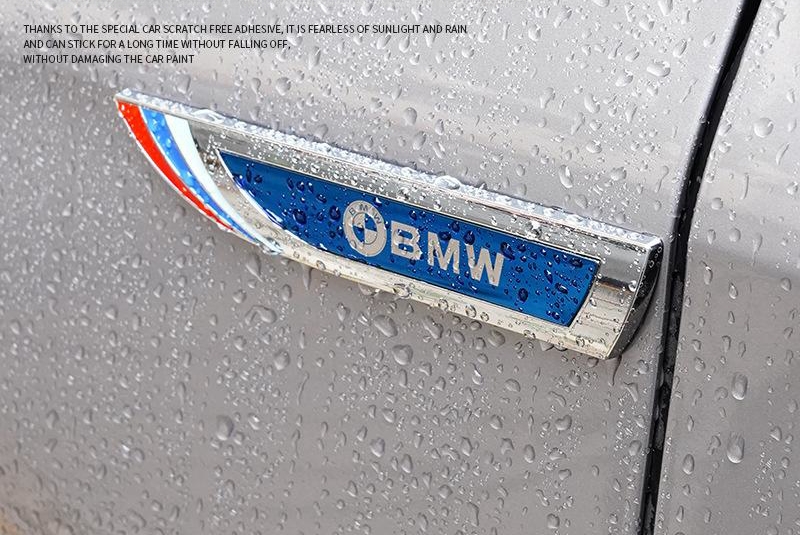 🔥Гореща разпродажба🔥3D листна плоча с 3D острие Декорация на калника на тялото със страничен етикет (2 БР.)