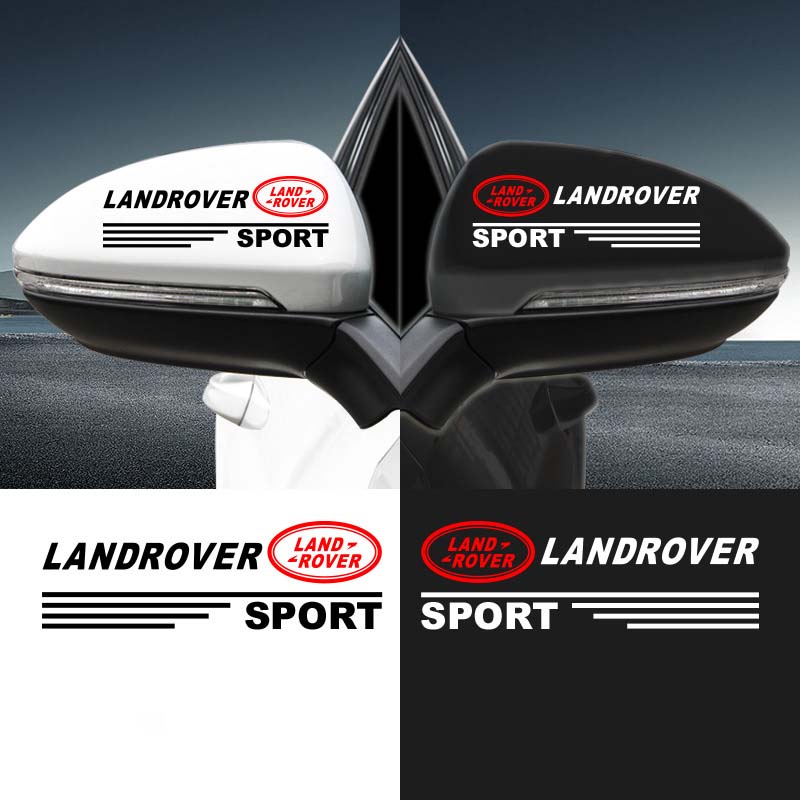 Декоративни стикери за огледало за кола [4 броя] - с наложен платеж