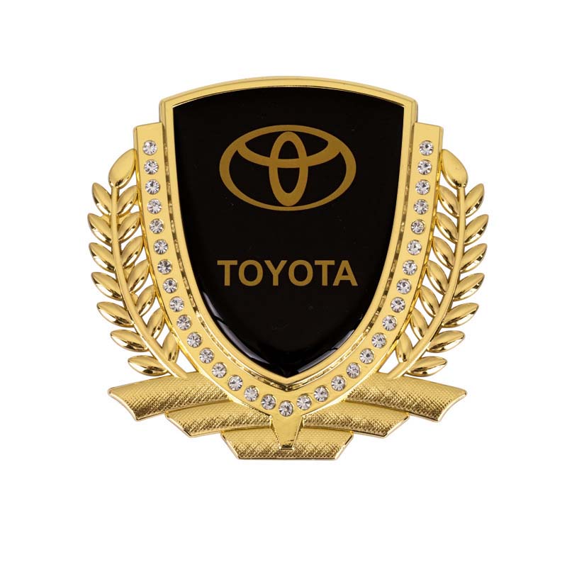 Гореща разпродажба през 2024 г.🎉50% отстъпка🎉3D креативен стикер за кола с метален пшеничен диамант