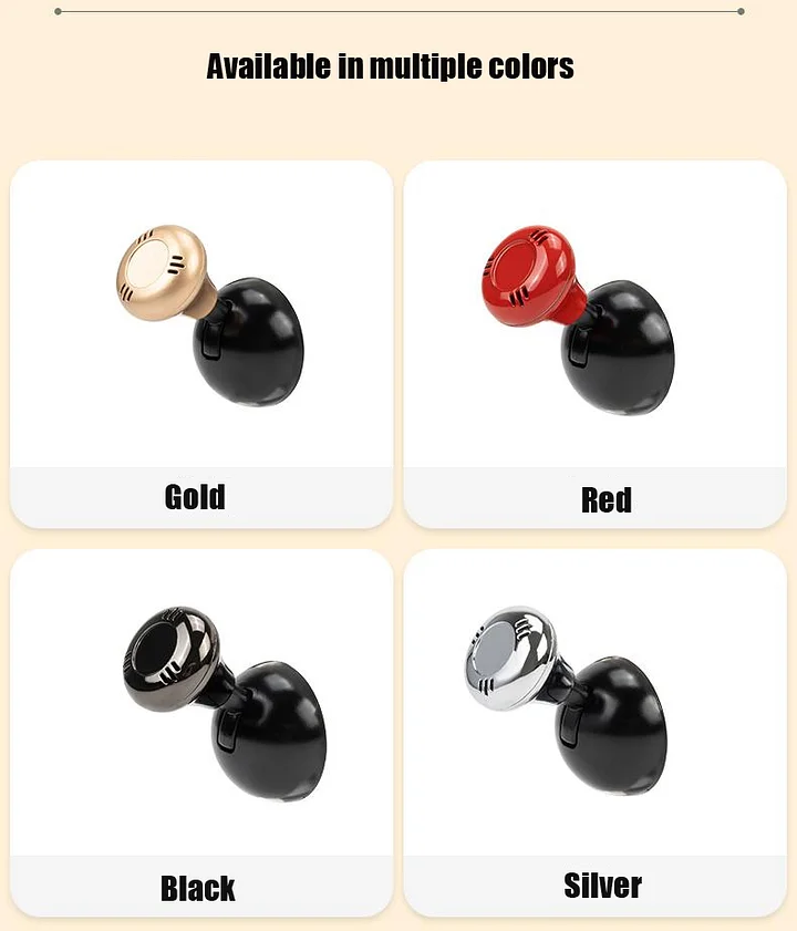 Творческо метално лого на кола, лост за стартиране с един бутон (тип ароматерапия)