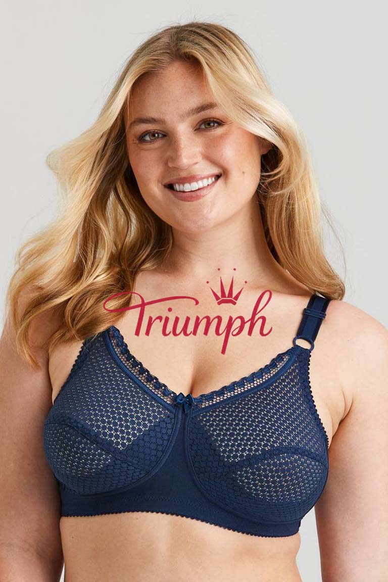 Triumph - Комплект от 4 части🔥 Секси дантелено бельо, ултратънък сутиен