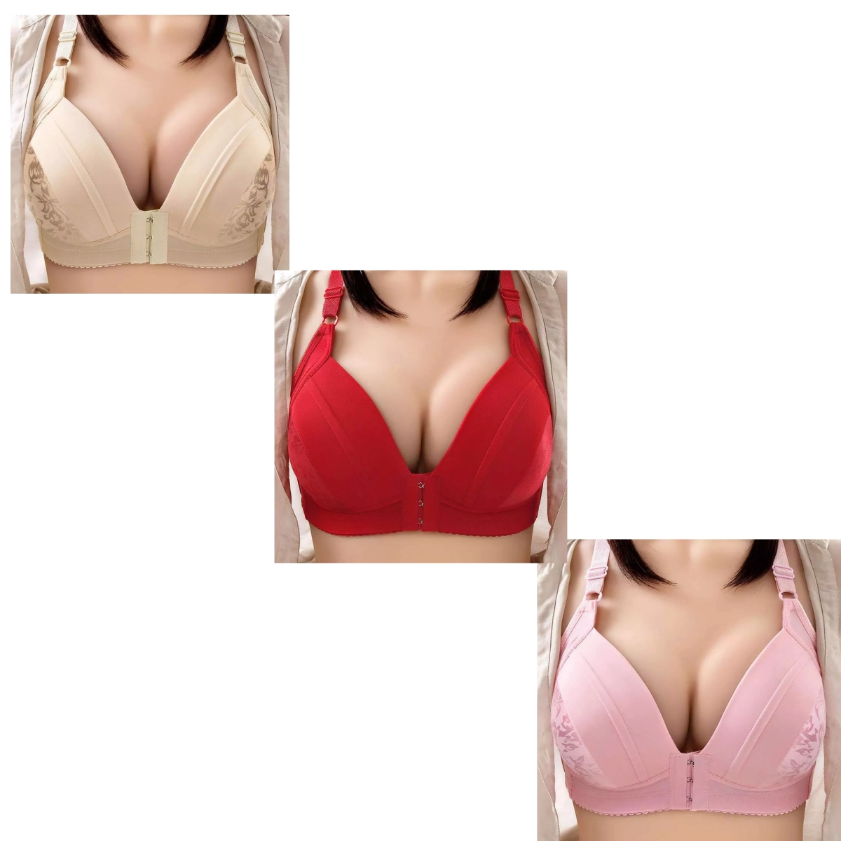 🔥Дамски сутиен push-up без банели