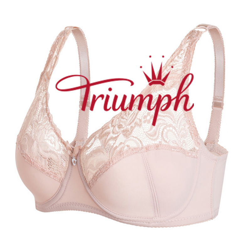 Triumph - Опаковка от 3 💥 Дантелен безшевен сутиен [75C-105E]