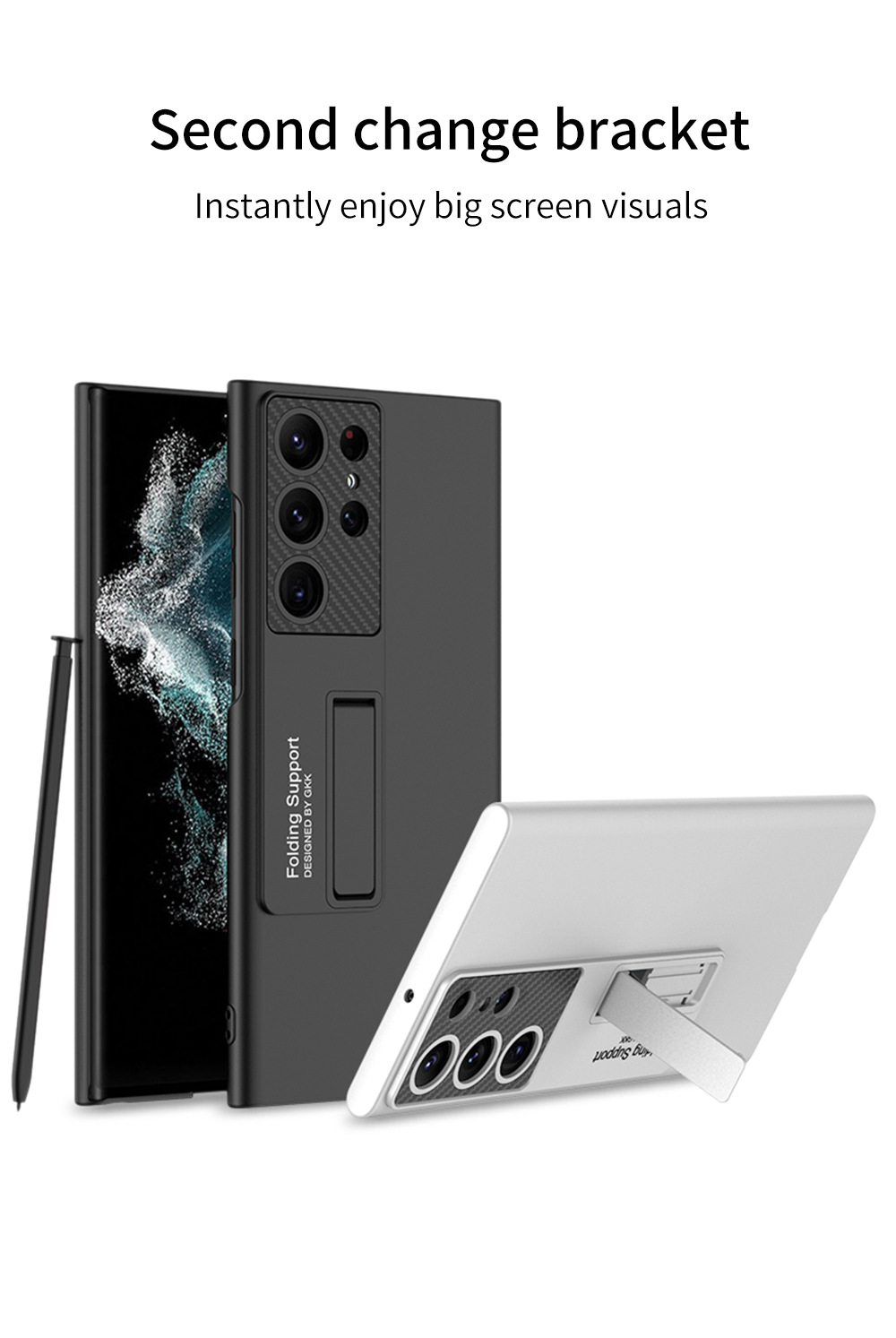 Подходящ за ултратънък калъф за телефон Samsung Galaxy S22/23/24 против падане