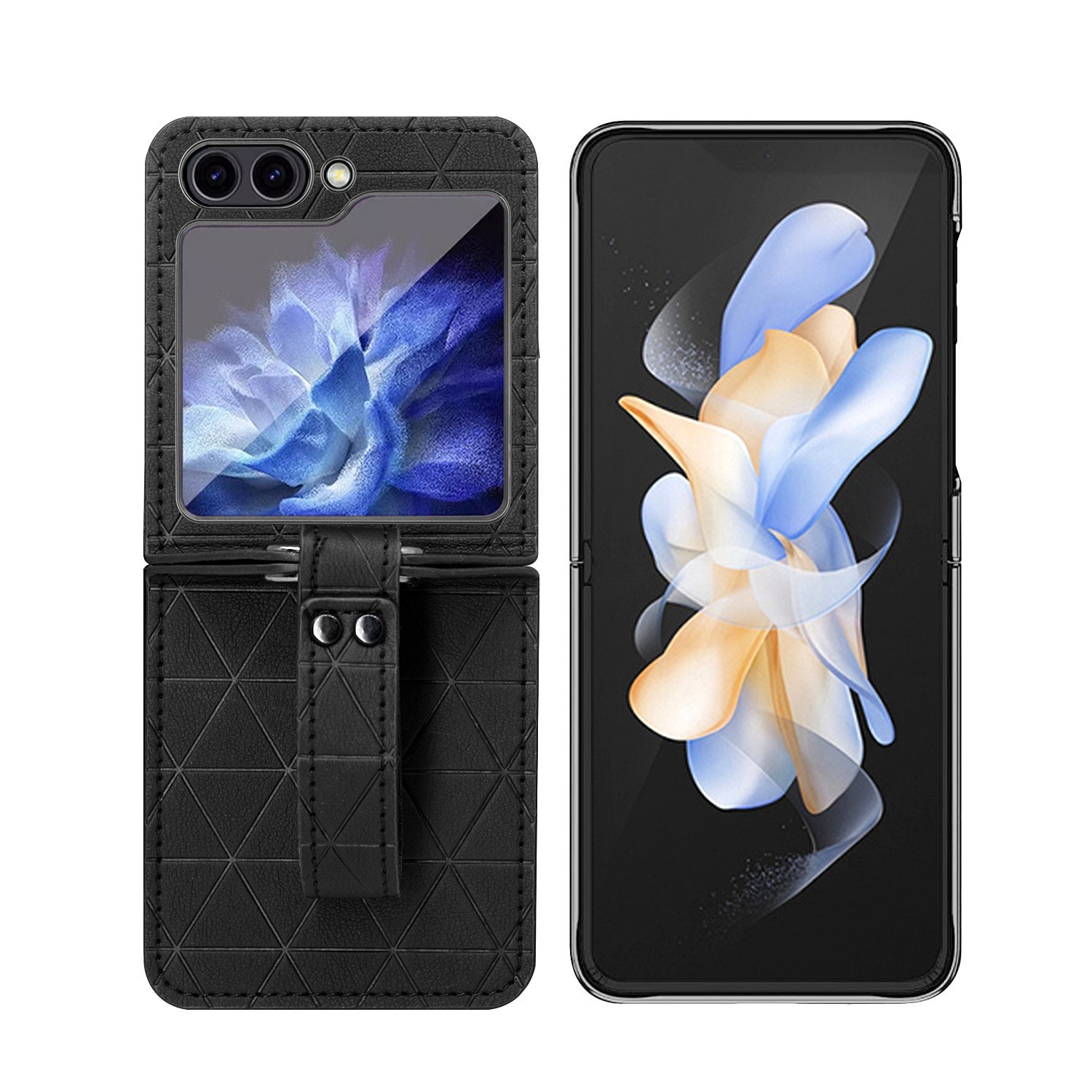 Най-новият кожен калъф за мобилен телефон Samsung Galaxy Z Flip 5/Z Flip 6