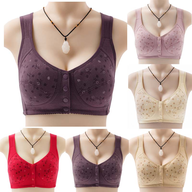 【3 vnt = 33€】Priekinė liemenėlė su sagute - išpardavimas ribotą laiką