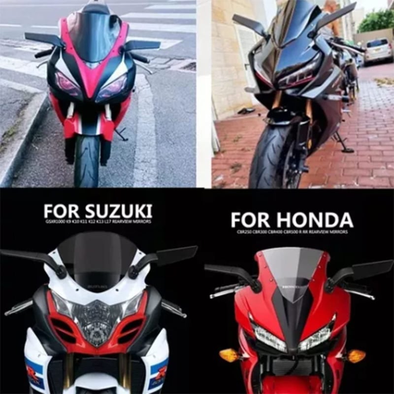 Мотоциклетно въртящо се и регулируемо огледало за обратно виждане