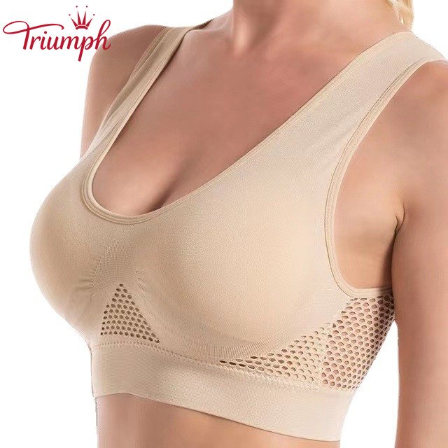 Дишащ спортен сутиен Triumph Mesh Neck (купете 1, вземете 2 безплатно)