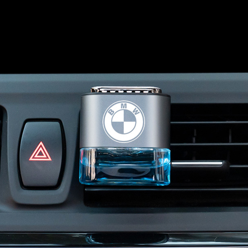 Αρωματοθεραπεία αεραγωγού αυτοκινήτου με λογότυπο από κράμα αλουμινίου