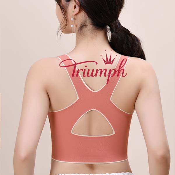 TRIUMPH - (3 части) Спортен сутиен, против увисване, дишащ комфортен сутиен [75A-110E]